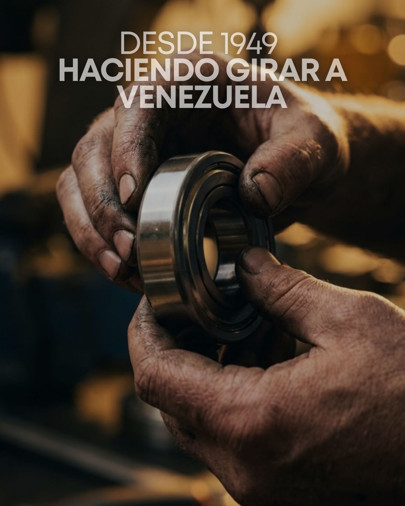 Desde 1949 hemos sido parte del movimiento de Venezuela ⚙️🇻🇪

Rodamientos, estoperas, chumaceras y crucetas para mantener tu operación en marcha.

📩 Escríbenos y cotiza lo que necesitas

.
.

#rodamientosvenezuela #rodamientos #rodamientoscaracas